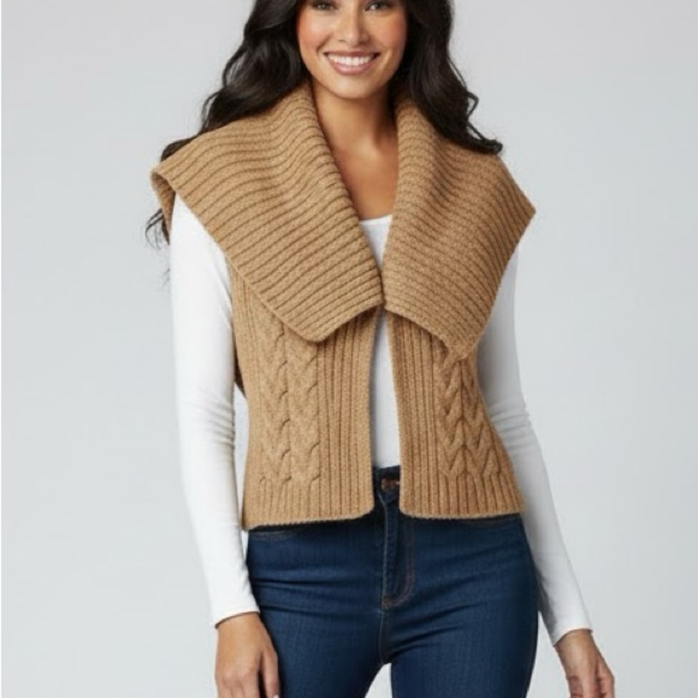 Y2K BEBE VEST STYLE Sweater 24” LONG